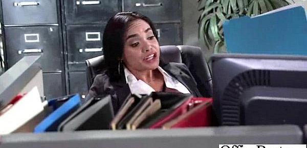  Busty Sexy Worker Girl (selena santana) Get Hard Style Banged In Office clip-29